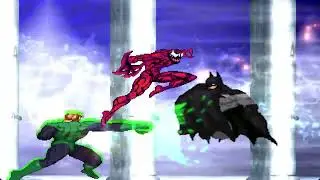 INTERNATIONAL MUGEN TOURNAMENT- CARNAGE & HAL JORDAN VS. BATMAN 9-11-24 #mugen #gaming