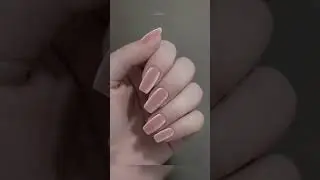 Cat eye gel polish,plain glossy#CuteNails#TrendyNails#NailLove#NailAddict#FashionNails#shorts#viral