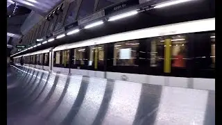 U-Bahn Budapest - Mitfahrt auf der M4
