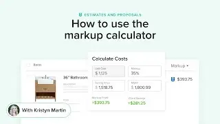 Utilizing the Markup Calculator
