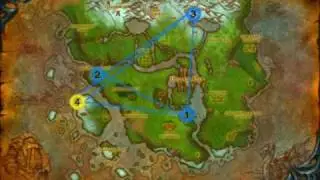 World of Warcraft Alliance Flight Paths - Burning Crusade & WoTLK