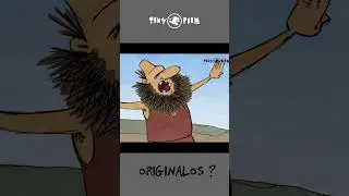 ORIGINALOS before Flying... short  #caveman #cartoon