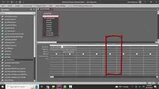 Microsoft Access:  Missing Query Grid