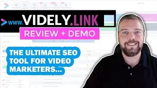 Videly - videly review and demo (make your video top search on youtube with videly)