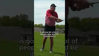 Never Quit Golf! How Tee Pal Keeps You in the Game ⛳ #golf #golfaccessory #adaptivegolf