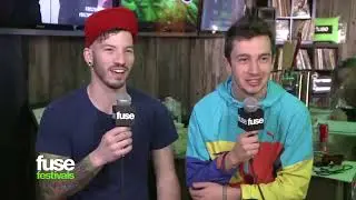 twenty one pilots interview for Fuse Festivals (2013)