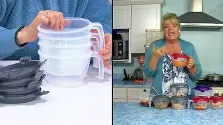 LocknLock Set of 4 Vented Soup Bowls with Handles on QVC