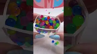 Let&rsquo;s make a nano tape bubble. #nanotape #nanotapebubble #stressball #orbeez #fidgettoys #diy