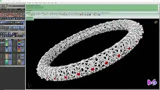 Bangle jewellery cad design jali bangle matrix cad