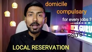 LOCAL RESERVATION for JOBS in STATES ft. KAMALNATH | DOMICILE COMPULSARY ??