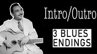 INTRO/OUTRO - 3 Bluesy Endings | Gypsy Jazz Hangouts