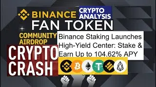 WHY CRYPTO MARKET CRASHED | HOW TO PARTICIPATE IN COMMUNITY AIRDROP WITH BINANCE
