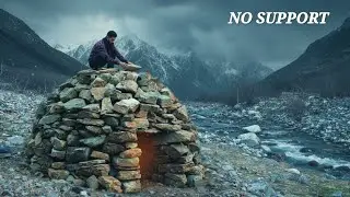 Stone Shelter Construction by Hand | Traditional Stone Building