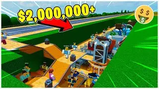 БЕЗУМНАЯ подземная денежная ферма! (Theme Park Tycoon 2)