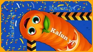 🐍WORMSZONE.IO | Giant Slither Snake Top 01 🏆 | Epic Worms Zone Biggest Snake Gameplay! | Kalun yt