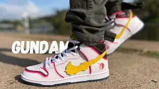 What Happened To These!? Gundam x Nike Dunk High RX-0 Unicorn Review & On Foot