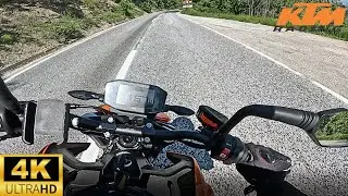 KTM DUKE 790 in Stunning 4K | MotoRaw Footage