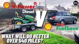 What Will Win ? I Did A Comparison Using V-Power & Regular Diesel In My Range Rover L322