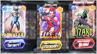 Max Upgrade My most Cards | Legendary & Infinity & Ultra | Marvel Snap