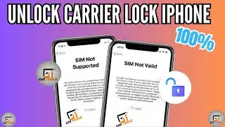 Carrier Unlock Your iPhone and Solve 'Sim Not Supported' Problem' | Carrier Unlock FREE IPHONE 12PRO