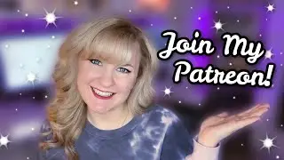 JOIN MY PATREON (BONUS WRITING SPRINT LIVESTREAMS AND MORE)!