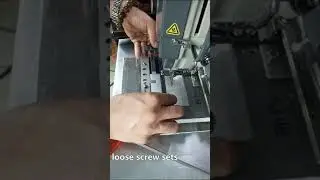 step3 sewing width setting velcro automatic cut and sew