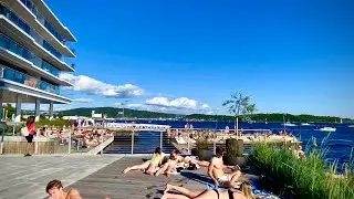 Beach walk Oslo Norway 🔥 Summer Life #osloelsa67