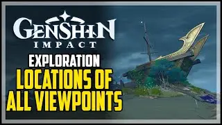 Inazuma All Viewpoint Locations Genshin Impact