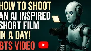 How To Shoot An AI-Inspired Short Film In Just 1 Day! (Behind The Scenes)#filmmakingtools #bts #r5c