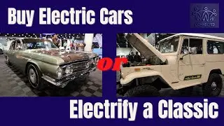 Buy Electric Cars or Electrify your classic? EVs of SEMA 2021