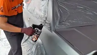 SPRAY KERETA PAKAI CAT TIN SAMURAI
