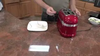 Grilled Cheese Sandwich Cooked in the Toaster