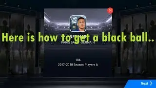 How to get a 100% black ball in ROMARIO & 18 Stars/NEYMAR JR. Pro Evolution Soccer 2018