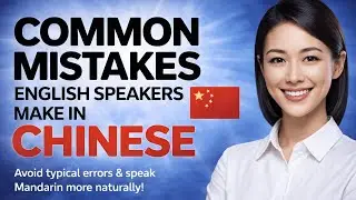 What MISTAKES do English Speakers Make When Learning Chinese?