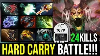 Super Hard Carry Battle [Medusa] Vs [Terrorblade] Epic 9Items Full Slots 1 Hour Game | DotA 2