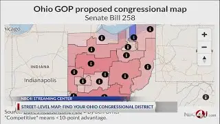 Street-level map: Find your Ohio congressional district under Republican proposal