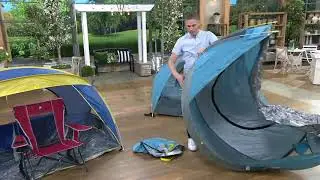 SlumberTrek Hadley Portable Flip Sun Shelter on QVC
