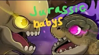 Jurassic world rebirth but dinosaurs are babys?! (Sticknodes animation) turning dinos into babys 