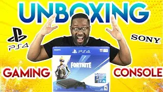 Распаковка комплекта PS4 Neo Versa Fortnite Edition | PlayStation 4 | Видео распаковки технологий