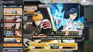 Bleach Brave Souls TYBW Deceit Zenith Summons 5 Steps (Got Both Ichigo and Uryu) 