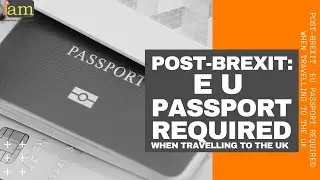 После Brexit: для поездки в Великобританию потребуется паспорт ЕС