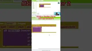 Create a Drawing App in MIT App Inventor 2 #shorts #mitappinventor
