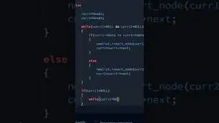 Hacker Rank | Merge two sorted linked lists