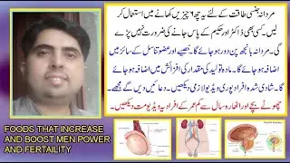 mardana jinsi taqat main izafa karnay wali 6 cheezain|six foods that boost men power and fertaility|