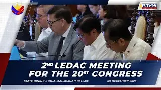 2nd LEDAC Meeting for the 20th Congress