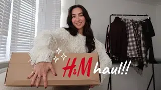 Примерка H&M в ноябре🤎 Основные предметы гардероба сезона AW...