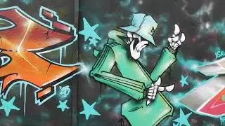 Graffiti Piece On Great Eastern Street,Shoreditch,London.Taken Friday The 18th Of August 2023