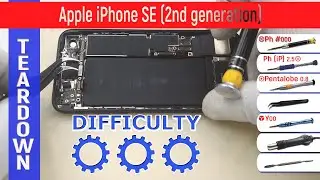 Apple iPhone SE (2nd generation) A2275, A2296, A2298 📱 Teardown Take apart Tutorial