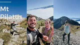 Pilatus vo &Scaron;VAJČIARSKU | hore pe&scaron;o, dole zubačka