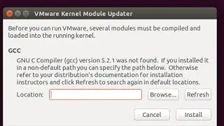 Cài đặt VMware Workstation trên Kali Linux - install vmware on kali linux and fix gcc error